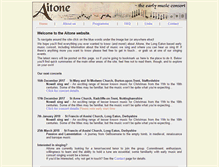 Tablet Screenshot of aitone.org.uk